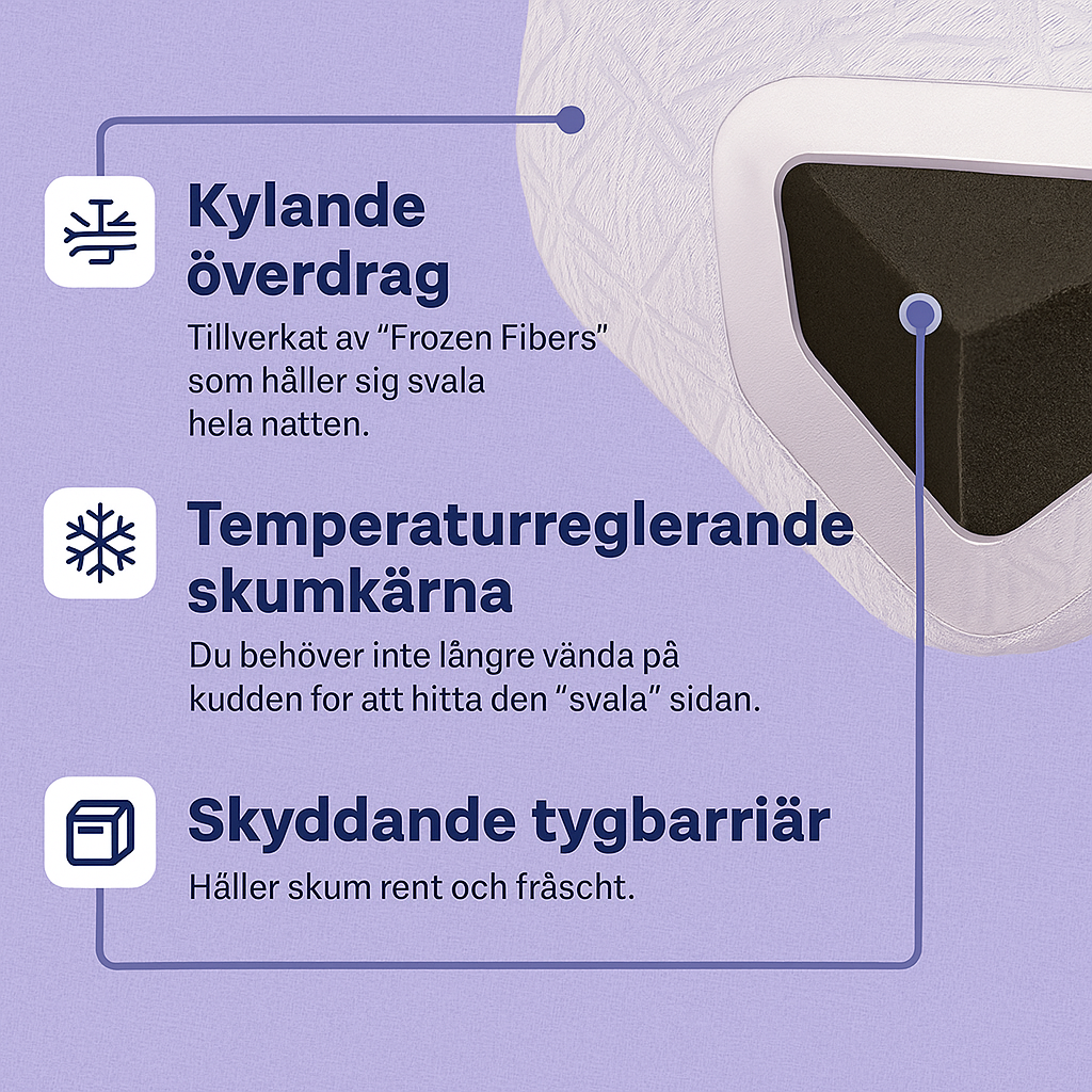 PillowCube - Nackkudde som håller nätterna svala